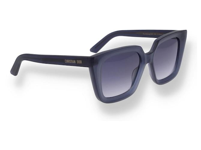 Dior Midnight S1i 31f0 91e Square Sunglasses Blu Acetato  ref.877792