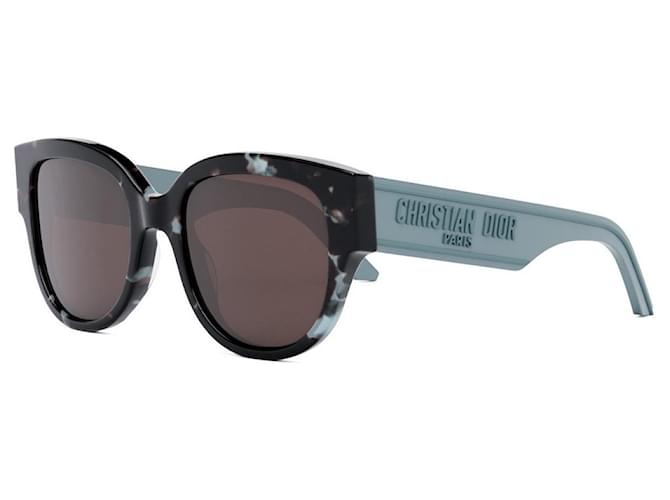 Christian Dior sunglasses WILDIOR BU Brown Blue Acetate  ref.877797
