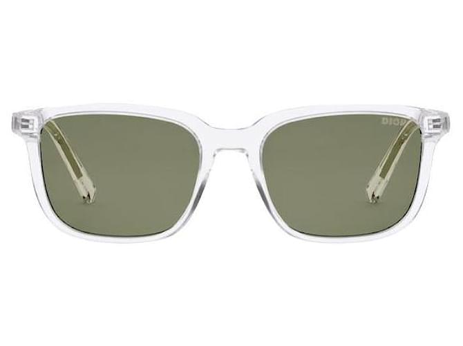INDIOR S1I BIOACETATE Rectangular crystal and green sunglasses Reference: INDRS1IOR_85C0 Light green  ref.877808