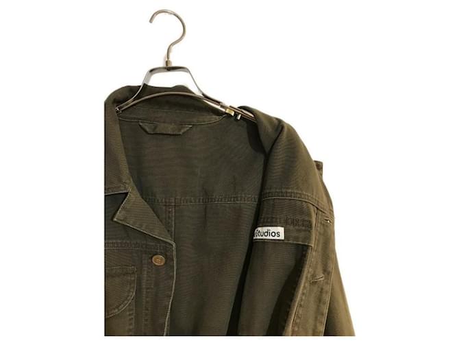 Acne studios  workwear jacket Green Cotton  ref.877810