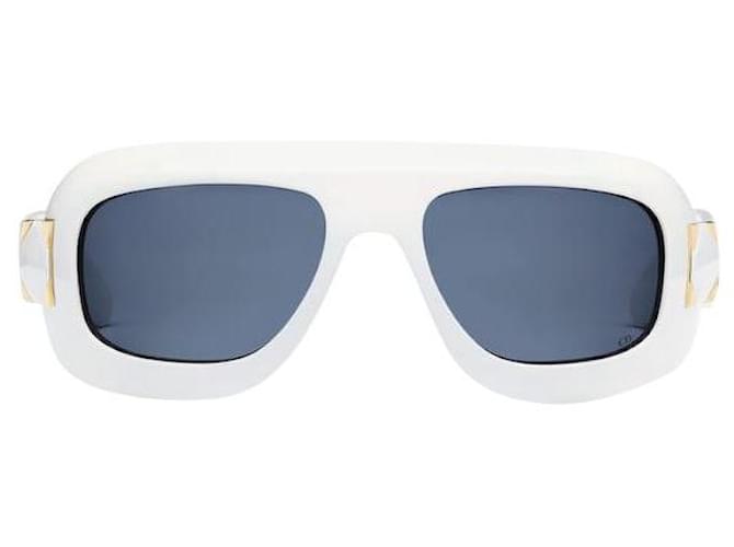 Dior LADY 95.22 M1I White mask sunglasses Reference: LADYM1IXR_95b0 Acetate  ref.877812