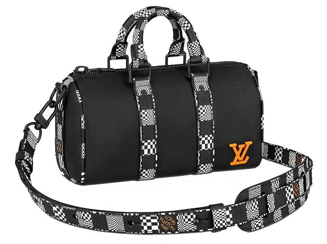 Abbesses Louis Vuitton LV Keepall XS novo Virgil Abloh Preto