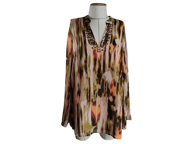 Top Calvin Klein em Viscose Multicor XL
