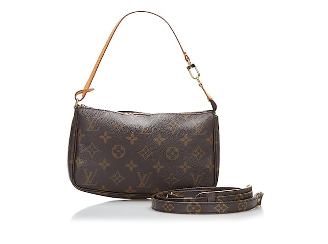Louis Vuitton Monogram Pochette Accessoire Handbag Bag M51980 in 2023