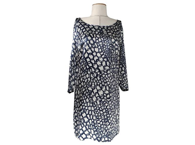 Abito in seta Hugo Boss Multicolore