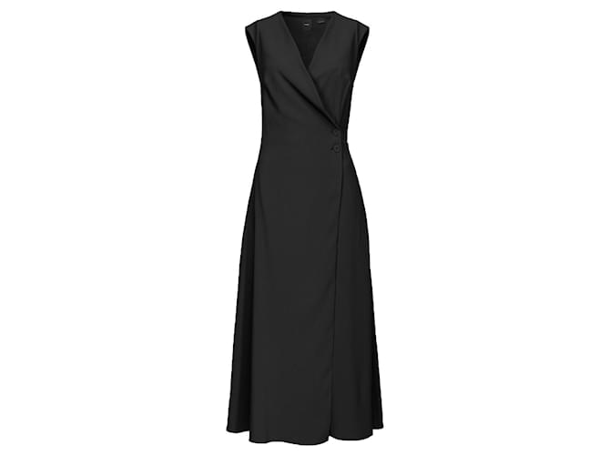 Pinko Dresses Black Polyester  ref.878125