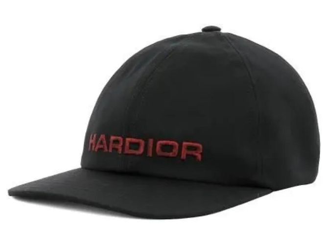 Christian Dior HARDIOR cap black red stitching