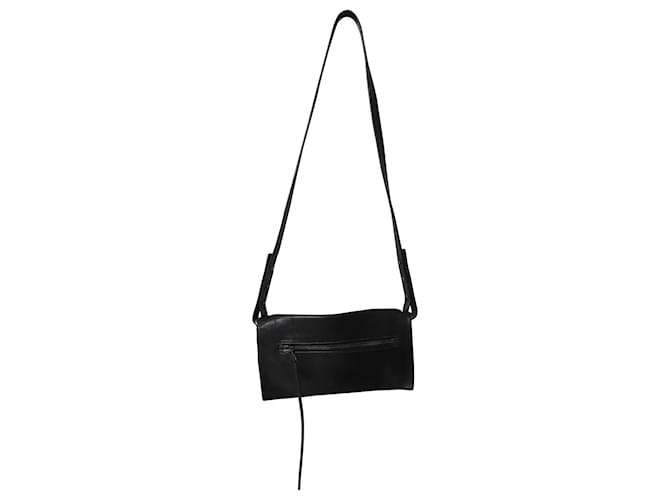 Rick Owens Two Way Bag in Black Leather  ref.879105