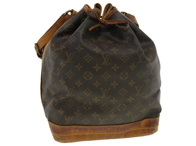 LOUIS VUITTON Shoulder Bag M42224 Noe Monogram canvas Brown Women