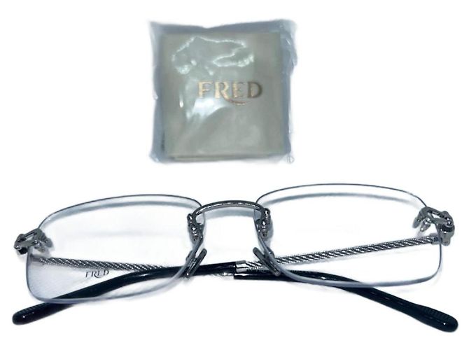 Fred Force 10 Sonnenbrille Silber Stahl