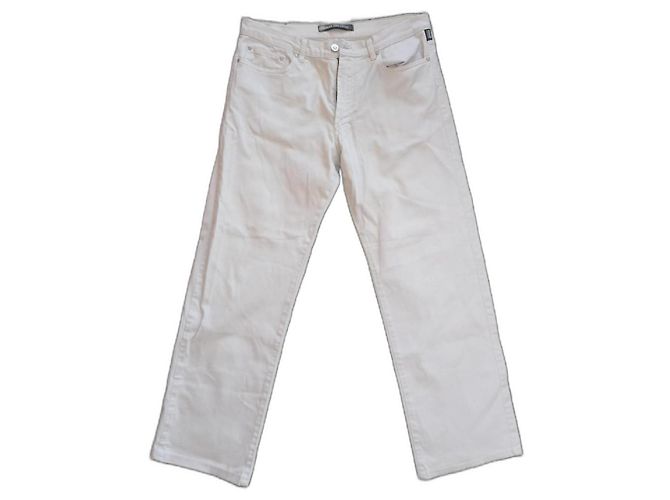 Versace Jeans Couture Jeans Hose Weiß