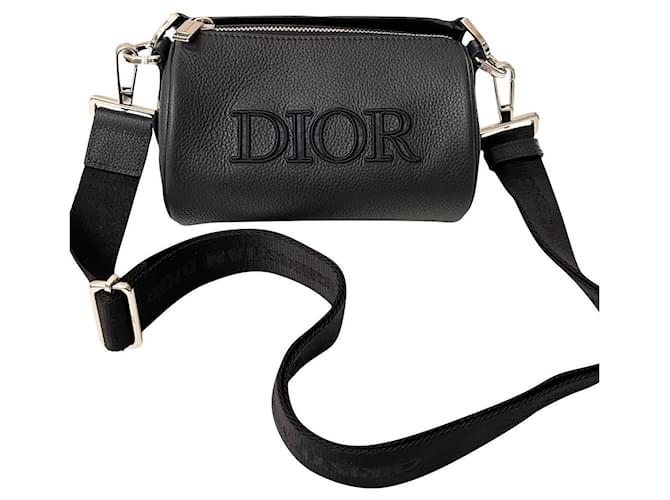 Dior Bags Briefcases Navy blue Leather  ref.880464