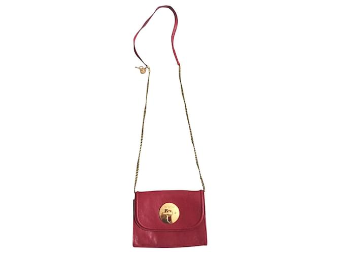 See by Chloé Borse Rosso Pelle  ref.880490