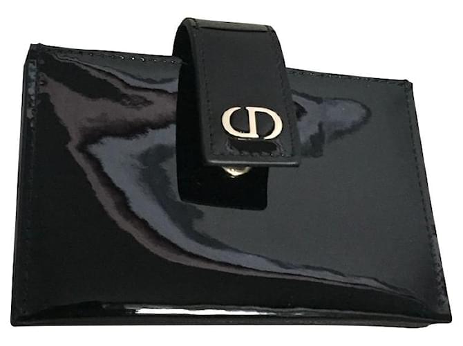 Dior Purses, wallets, cases Black Patent leather  ref.880502