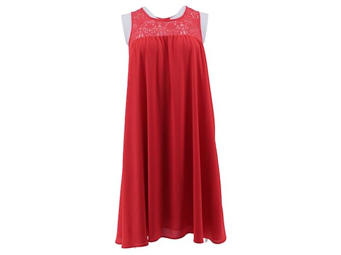 Robe Claudie Pierlot 36 Rouge ref.880798 - Joli Closet