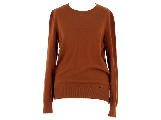 Gucci sweater Brown Cashmere  ref.881064