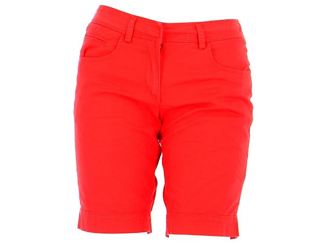 Moncler shorts Red Cotton  ref.881089