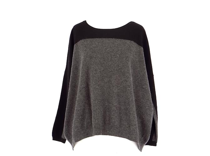 Maje sweater Grey Wool  ref.881091
