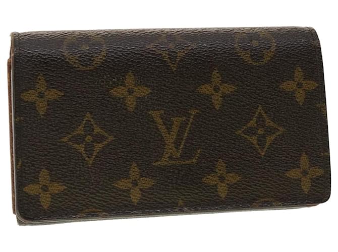 Louis Vuitton Trésor Brown Cloth  ref.881406