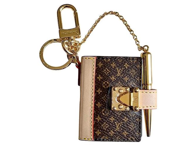 Louis Vuitton bag jewelry Gold hardware Leather  ref.881722