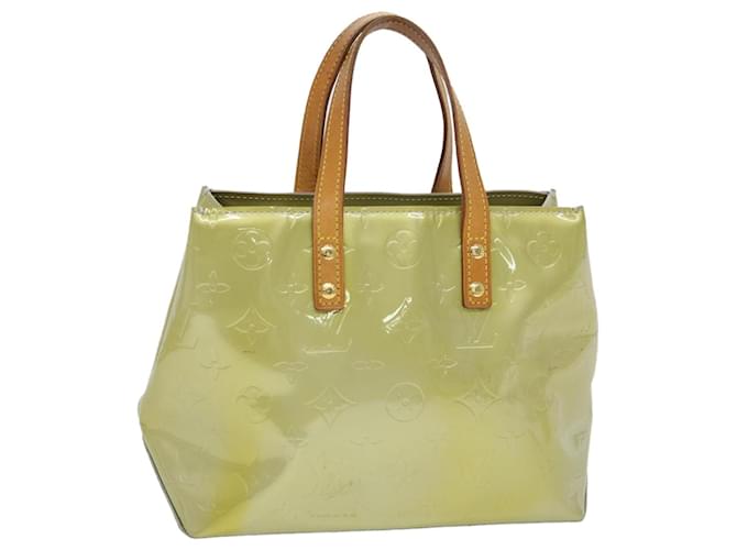 Louis Vuitton Reade Green Patent leather  ref.881875