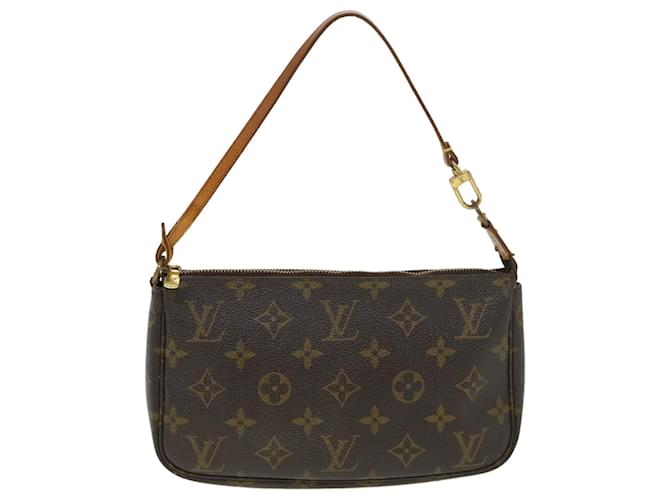 Louis Vuitton Pochette Accessoires Brown Cloth  ref.881879