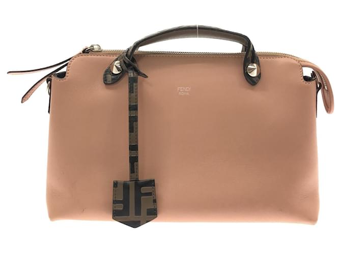 Fendi By The Way Rosa Couro  ref.881969