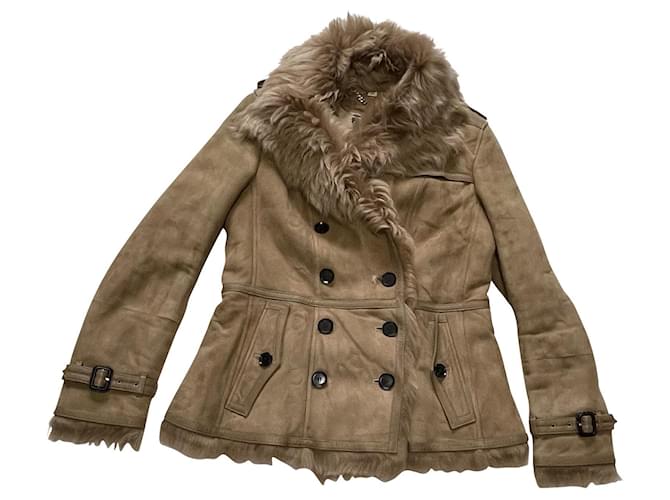 Burberry Winter jacket Light brown  ref.882169