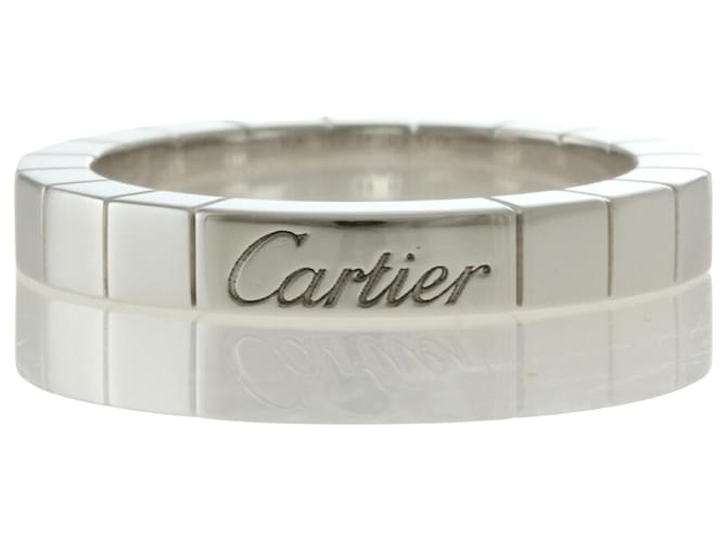 Cartier Lanière Plata Oro blanco  ref.882249
