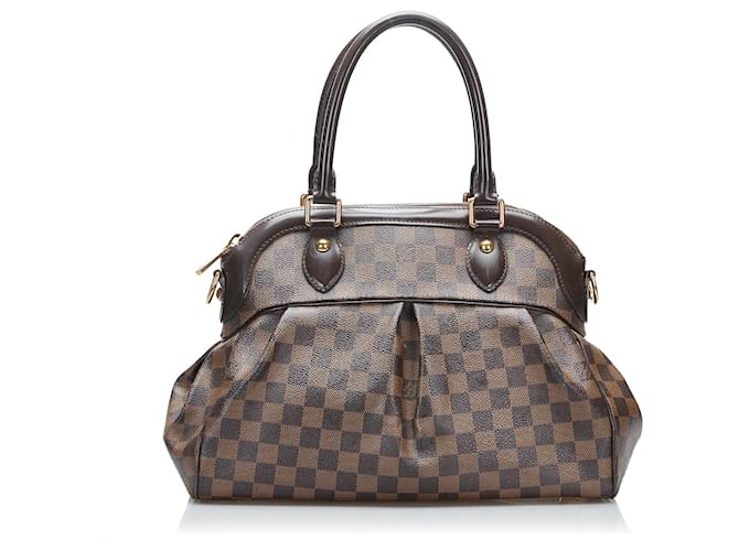 LOUIS VUITTON Femme Trevi Damier Ebene en Toile en Marron