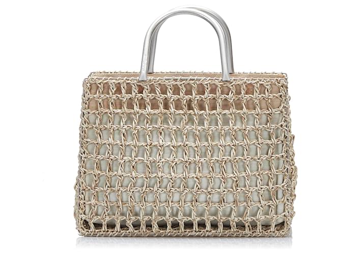 Ferragamo on sale woven bag