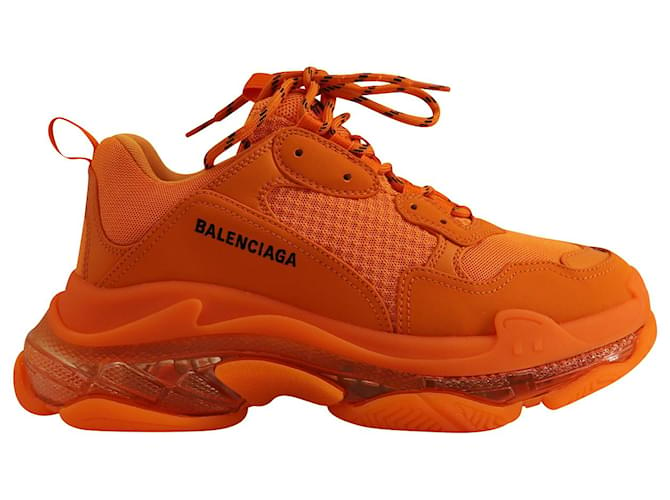 Balenciaga triple s sales homme orange