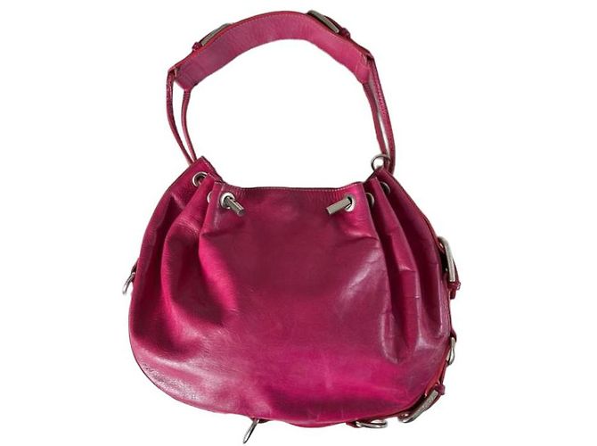 Bolsa de mão Dolce & Gabbana em couro rosa