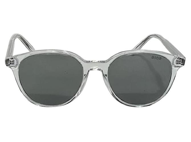 Dior R INTERIOR1I BIOACETATE Gafas de sol Pantos color cristal Plata Acetato  ref.883106