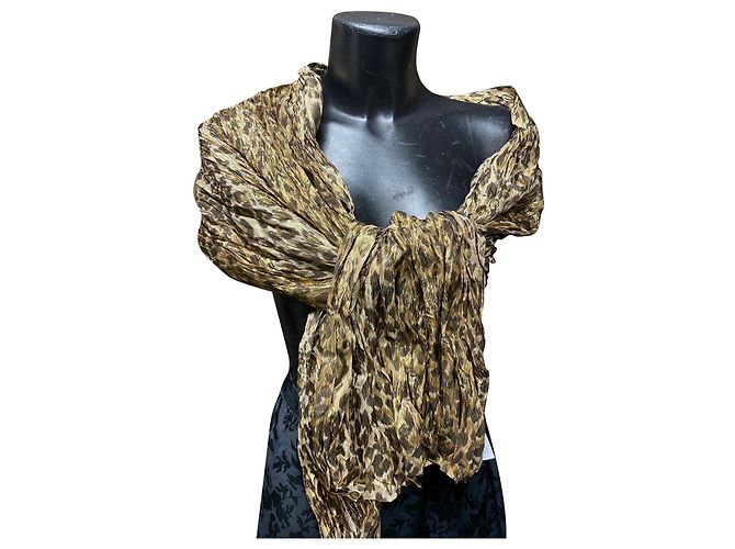 Dolce & Gabbana lenço dolce e gabbana Marrom Preto Dourado