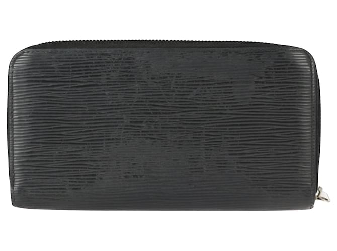 Louis Vuitton Zippy Wallet Cuir Noir  ref.883333