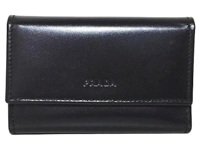 Prada Black Leather  ref.883486