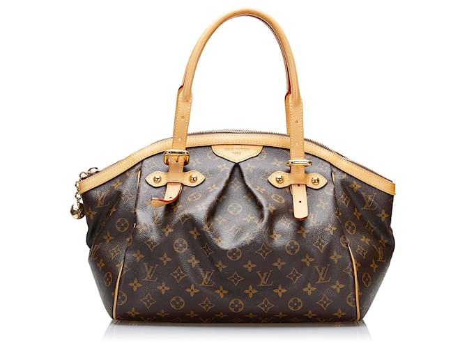 Louis Vuitton Brown Monogram Tivoli GM Castaño Lienzo  ref.883680