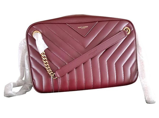 Saint Laurent - Bolso Joan Camera en Cognac Coñac