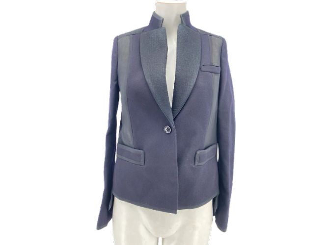 Giacche Givenchy T.FR 36 Lana Blu navy