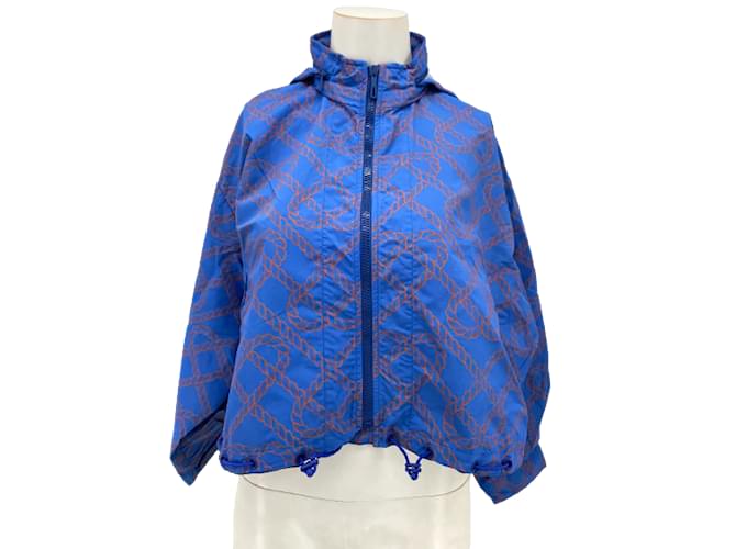 Hermès HERMES  Jackets T.fr 36 polyester Blue  ref.884351