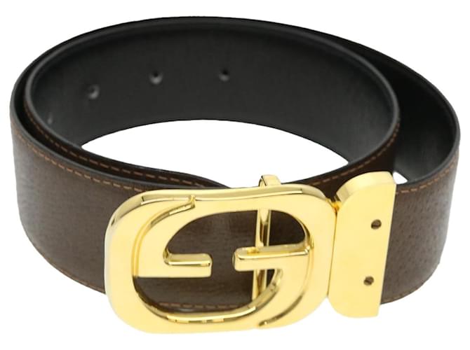 gucci Brown Leather  ref.884417