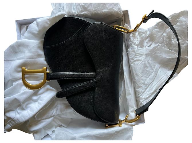 Christian Dior Dior Saddle Bag con tracolla Nero