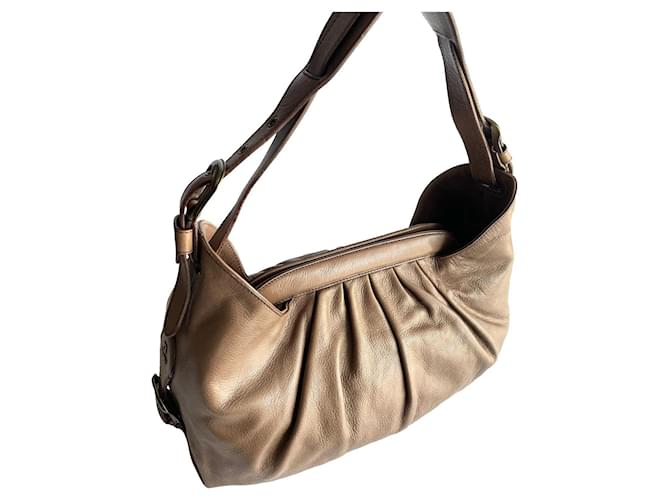 Fendi Handbags Brown Leather  ref.885031
