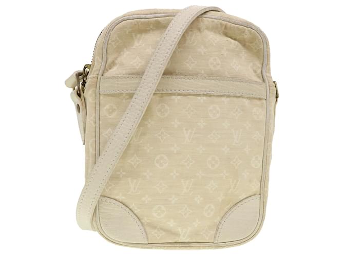 Auth LOUIS VUITTON Monogram Mini Lin Danube Crossbody Shoulder Bag