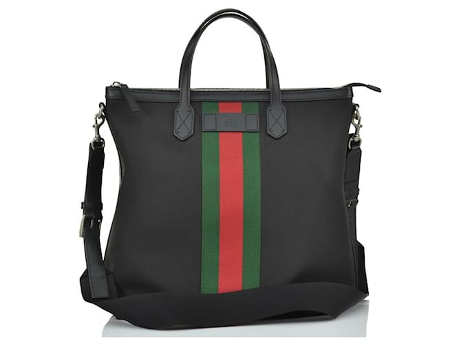 Gucci Tote Bag Black Man Technocanvas Zip Mod. 619751 kwt extension7N 1060 Cotton  ref.885238