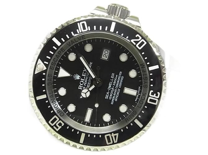 ROLEX Sea-Dweller Deepsea negro Ref..116660 Serie V para hombre genuino Plata Acero  ref.885248