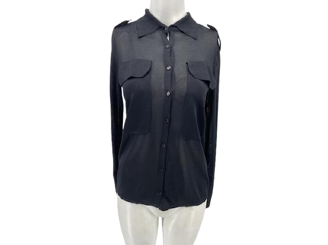 Autre Marque AYA MUSE  Tops T.International S Polyester Black  ref.885575