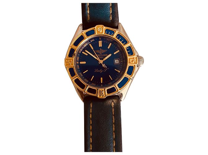 Orologio Breitling Lady Acciaio Blu Notte Blu navy