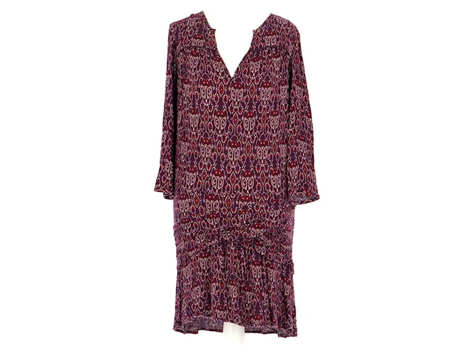 Ba&Sh robe Purple Viscose  ref.886157